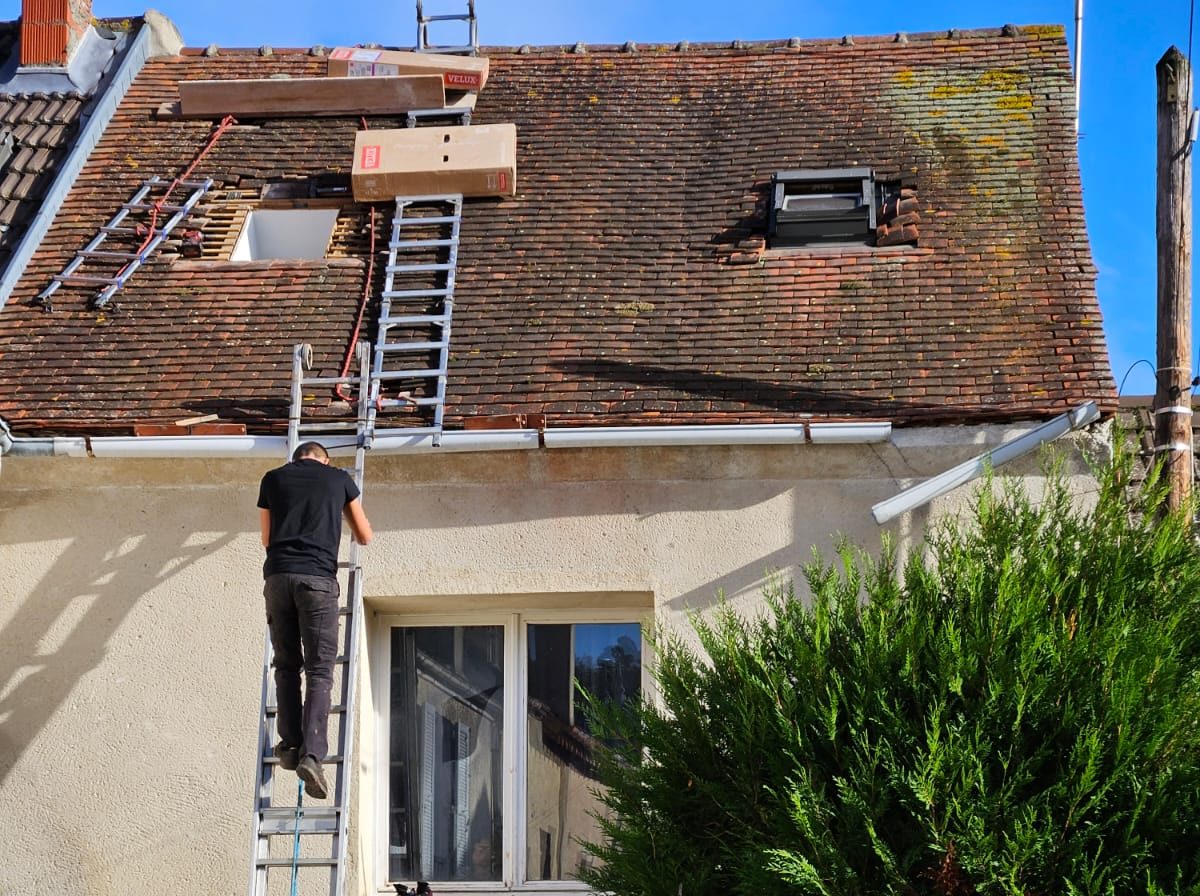 Pose et remplacement de fenêtres de toit